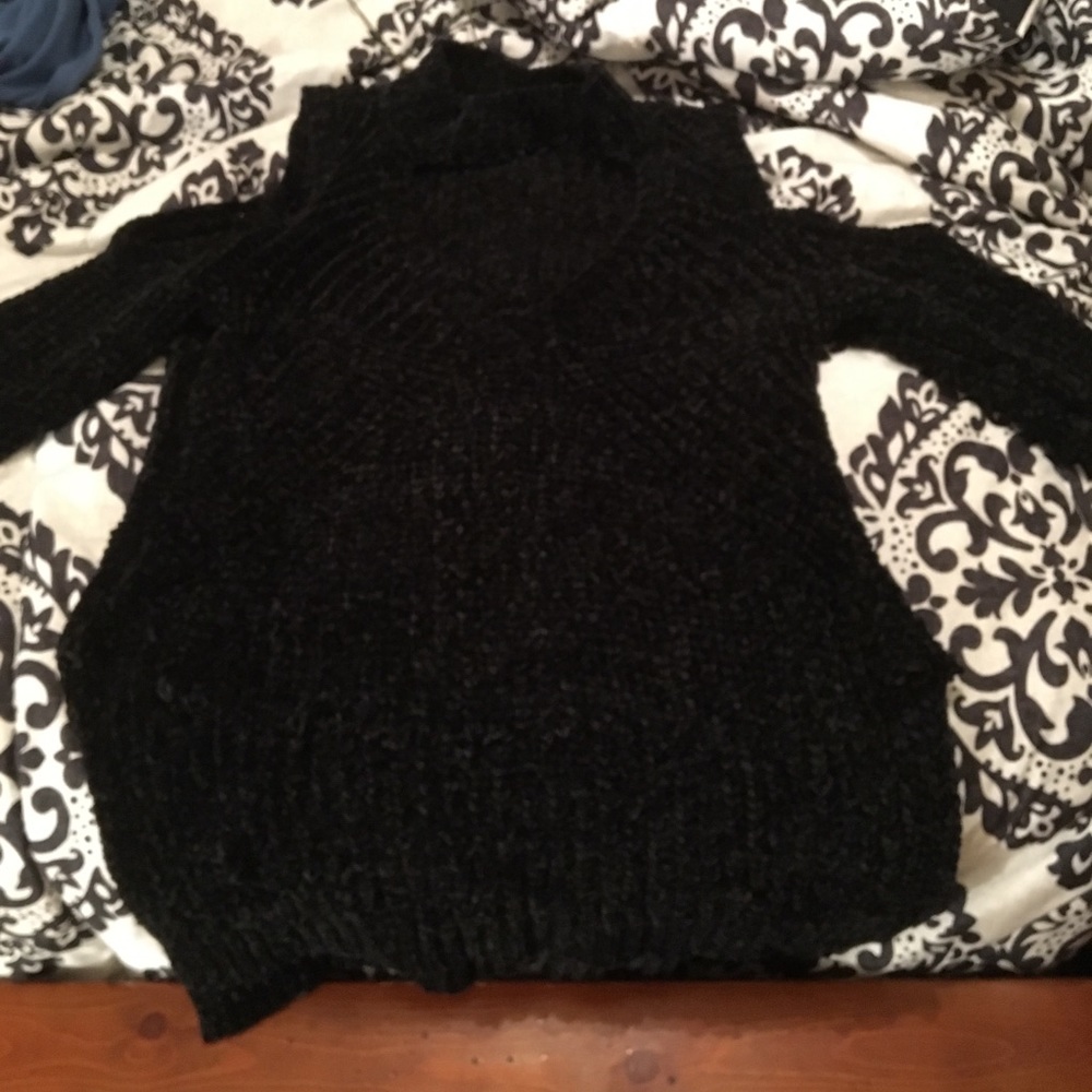 knit sweater blu spero